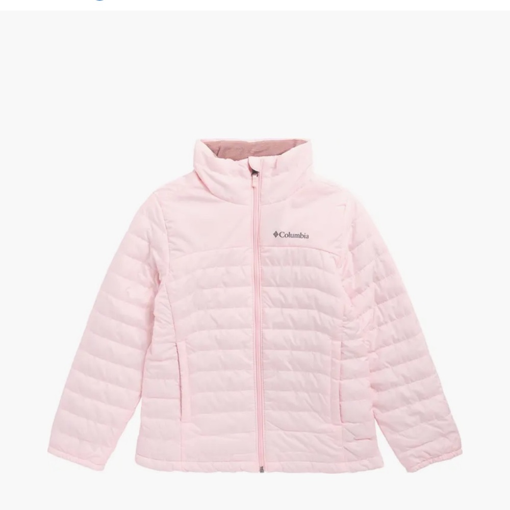 NWT Columbia Light Pink Puffer Jacket girls size 3t